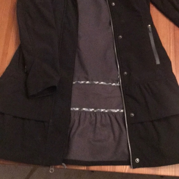 Athleta Ruffle Rain Jacket - Picture 2 of 8